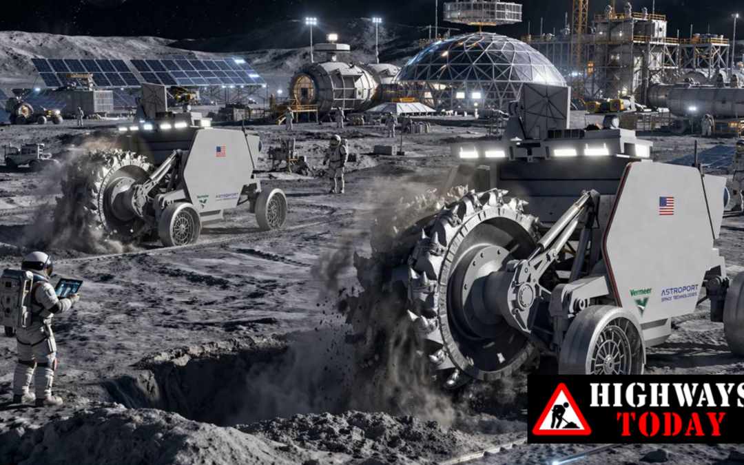 Building the Moon From the Ground Up with Autonomous Machines